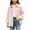 Pink, variant on Toddler Long Sleeve Shirt, Girls Jacket, Ombre Long Sleeve Collared Button Down Shirt Outerwear Pink 5-6 Years Pink 5-6 Years