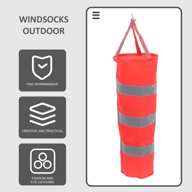 GAXIRE De Jardín Con Windsock Reflectante Para Uso Deportivo Y Exterior