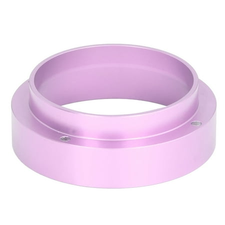 

Espresso Dosing Funnel 51mm/53mm Magnetic Coffee Dosing Ring Stainless Steel Coffee Powder Ring Brewing Coffee Tamper Powder Tool[53MM-rose gold]
