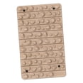 thumbnail image 1 of Almohadilla de masaje de pies Almohadilla de placa para dedos del pie para caminar Almohadilla ergonómica portátil Punto de presión de fitness Color de la veta de la madera, 1 of 8