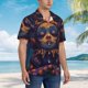thumbnail image 3 of Fotbe Dreamy Jester Under Stars Camisa Hawaiana para Hombre Unisex – Camisa Casual de Verano con Botones de Manga Corta de Algodón y Lino,Small, 3 of 7