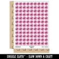thumbnail image 2 of LAX Lacrosse Crossed Sticks 200+ Round Stickers - Light Pink - Gloss Finish - 0.50" Size, 2 of 3