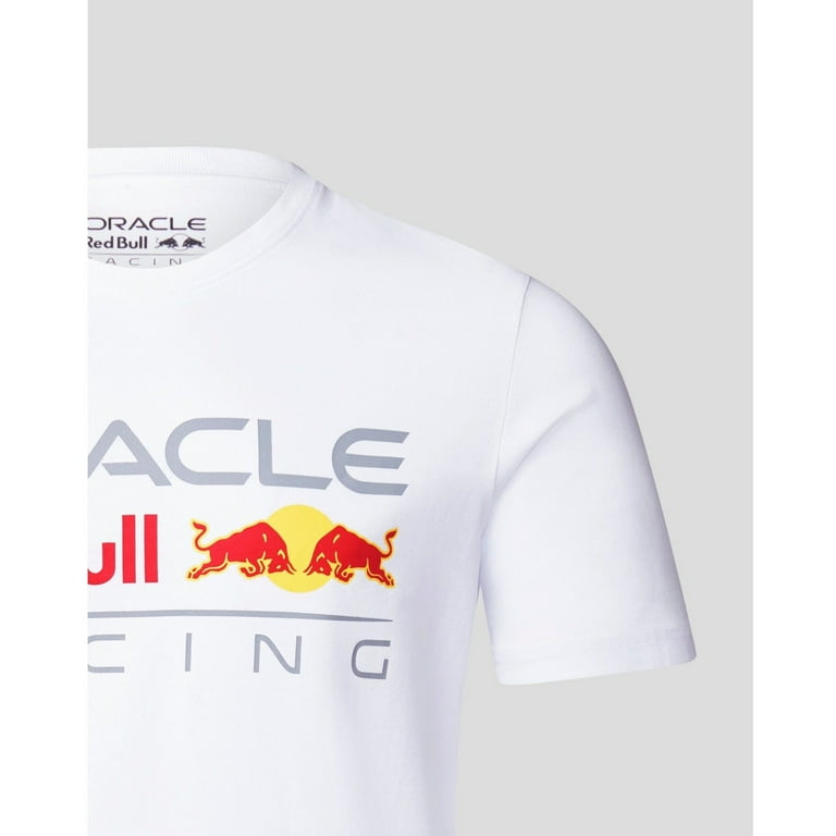 Red Bull Racing F1 Core Logo Polo - Flame Scarlet/Grey/Night Sky/White