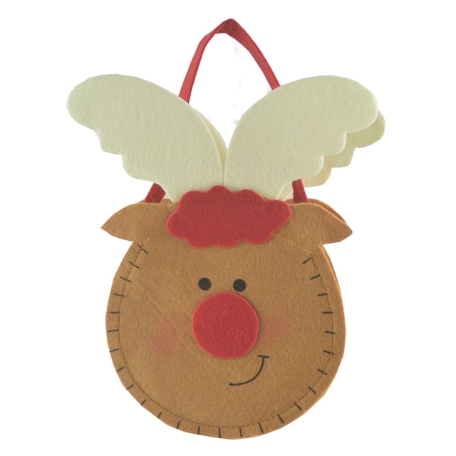 Yuarrent Bolsas de Navidad de dibujos animados para regalo Kits de decoración para fiestas Alce Yuarrent HA068774-02