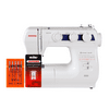 Janome 2222 with Teflon Foot and Leather Needles
