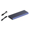thumbnail image 1 of Carcasa de disco duro externo de aluminio tipo C USB3.1 de 10 Gbps para disco duro SSD M.2 NVMe, color azul, 1 of 5
