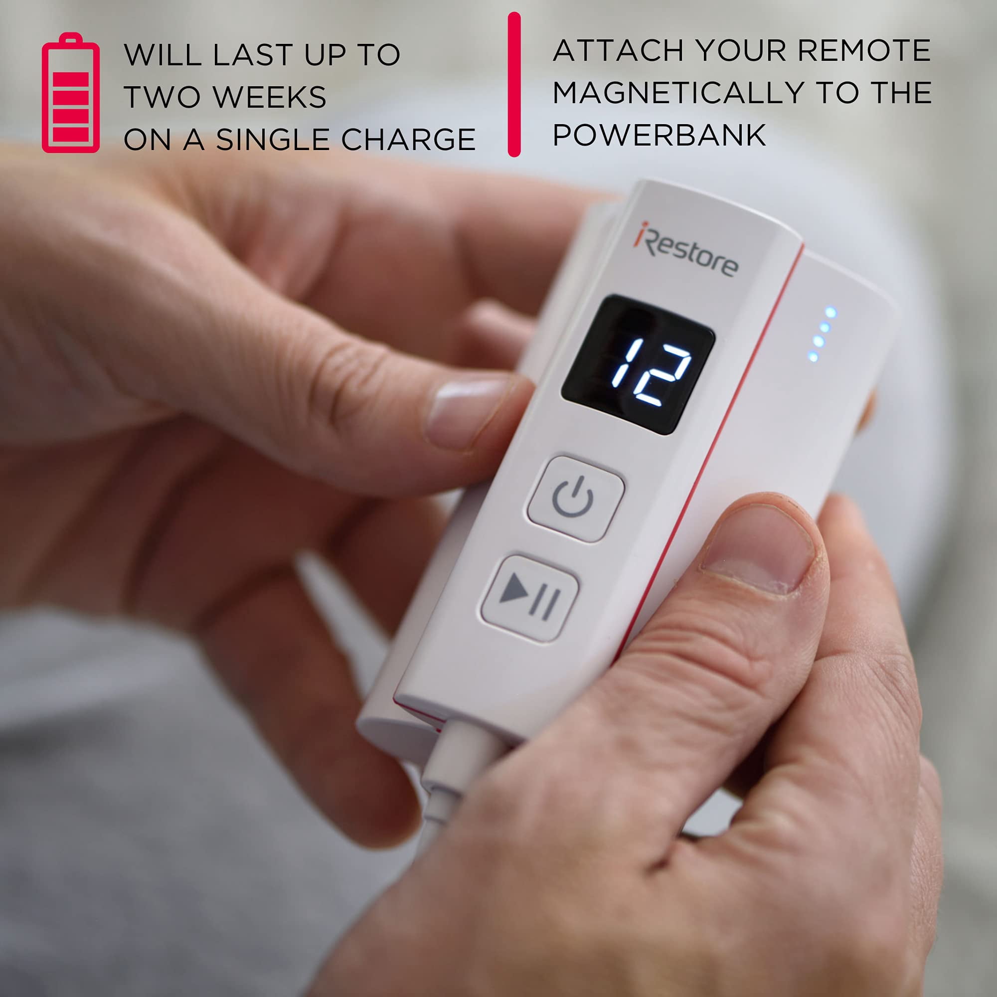 iRestore Rechargeable Battery for the iRestore Laser Hair Growth Systems