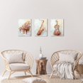 thumbnail image 3 of 3 Pieces Abstract Music Canvas Wall Art Colorful Musical Instruments Pictures Violin Saxophone Piano Painting Prints Artqork for Bedroom Musci Studio Wall Decor Framed Ready to Hang 12"x16"x3pcs, 3 of 6