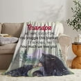 thumbnail image 5 of Gifts for Grandma, Merry Christmas, Xmas, Birthday Grandma Gifts, Grandma Blankets, Gifts for Grandma from Granddaughter Grandkids Grandson Grandchildren, Blanket Throw 50x60, 5 of 6