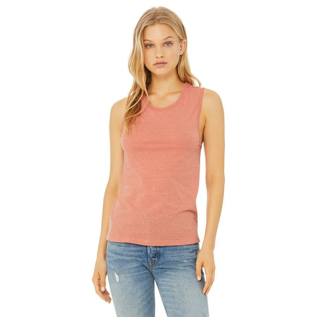 Bella + Canvas Ladies Jersey Muscle Tank