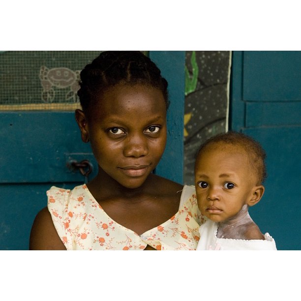 Framed Art For Your Wall Parent Baby Haiti Mother Infant Child Young Love 10x13 Frame Walmart Com Walmart Com