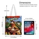 thumbnail image 5 of Donkey Kong Country Bolso de tela con estampado de lienzo para mujer, bolsa de compras reutilizable y estética, con cremallera interior, regalo para mujer, 35 × 40 cm., 5 of 6