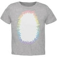 thumbnail image 1 of Halloween Unicorn Costume Rainbow Pony Toddler T Shirt Heather 3T, 1 of 2