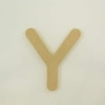 thumbnail image 2 of Package of 1, 8 Inch X 3/4" Thickness MDF Letter Y in The Gotham Rounded Font, Thick, Upper Case for Art & Craft Project, Made in USA, 2 of 4