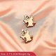 thumbnail image 2 of Pendientes de Halloween Pendientes góticos de calavera de araña fantasma Pendientes femeninos divertidos, 2 of 2