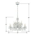 thumbnail image 7 of Crystorama Lighting - 12 Light Chandelier - Chandelier - Maria Theresa - Twelve, 7 of 7