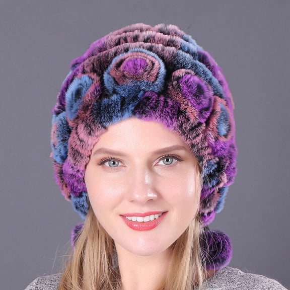 Women Angola Wool Winter Hats - Felt Wool Beanie Beret Bucket Hats with Bill - Cabbie Newsboy Cap- Handmade