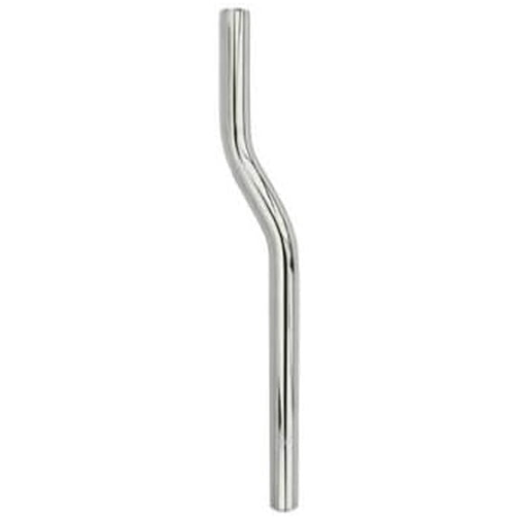 BMX Seat Post - 22.2mm Steel Snake Style - Bicycle Seatpost for BMX Bikes - Taiwan Made - Durable & Lightweight