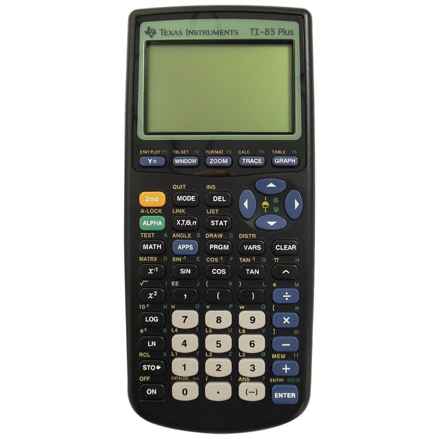 Calculadora gráfica Texas Instruments TI-83 Plus