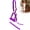 Purple, variant on Nylon Weanling Halter for Foals, Ponies, Mini Horses, Adjustable 3/4" 2-Ply Webbing, Brass Hardware, Lightweight – Royal Blue