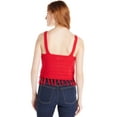 thumbnail image 3 of No Boundaries Sweater Tank Top with Fringe Hem, Women’s and Women’s Plus, 3 of 4