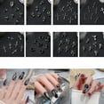 thumbnail image 2 of 10Pieces/set Vintage Skull Heart Charms Art Decoration Metal Manicure Accessories Decoration, 2 of 4