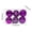 Purple, variant on 6 PCS Christmas Ball Ornaments Set 2.36in Shatterproof Plastic Xmas Baubles Shiny Hollow Cutout Hanging Pendants for Christmas Tree Mantel Party Decor Holiday Home Gift