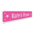 thumbnail image 3 of Pink Twinkle Novelty Sign, Metal Wall Decor - 4x18 inches, 3 of 4