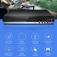 thumbnail image 5 of Mini DVD Player 1080P Support AV Output Remote Control HD Multimedia Interface DVD CD Player with USB Port 110?240V EU Plug, 5 of 5