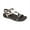 black multi, variant on Aetrex Women's Gabby Orthopedic Adjustable Strap Sandals for Women Wide Width
