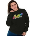 thumbnail image 4 of XOMG POP Brooklynn Sunshine Star Women Plus Size Sweatshirt Brisco Brands 2X, 4 of 5