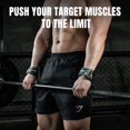 thumbnail image 4 of Gym Straps M MANUEKLEAR para levantamiento de pesas, doble piel, para hombre, 4 of 6