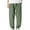 Army Green, variant on Plebaso Men's Casual Jogger Pants Drawstring Baggy Trousers with Pockets Solid Color Mens Loose Joggers
