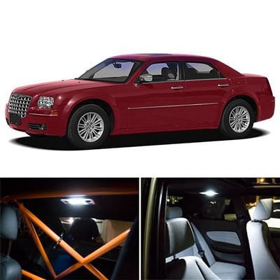 6 Piece Chrysler 300 Interior Package Led Lights Kit 6000k Smd White 6 Piece Chrysler 300 Interior Package Led Lights Kit 6000k Smd White 2005 2010