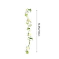 thumbnail image 3 of Fmbmuo Artificial Rose Flower Vine Garland for Outdoor Patio, Art Deco Design, UV Resistant, 3 of 5