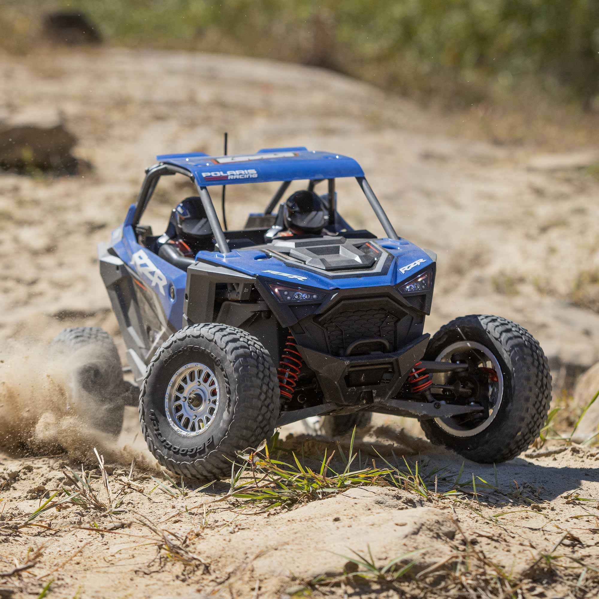 Losi RC Truck 1/10 RZR Rey 4 Wheel Drive Brushless Ready-To-Run Battery and Charger Not Included Polaris LOS03029T1 Trucks Electric RTR Other Trucks Electric RTR Other