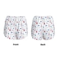 thumbnail image 5 of Picia Nautical Lighthouse Sailboat Pattern Women's 2 in 1 Athletic Running Shorts High Waisted Workout Casual Gym Sweat Shorts with Comfy Liner Zipper Pockets-XX-Large, 5 of 9