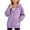 Purple, variant on Unisex Zip Up Hoodie Boys Girls Lightweight, Toddler Girl Sweatshirt Full Zip, Light Kids Sweat Jackets With Zipper And Hood Beige 7-8 Years