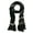 Black, variant on Premium Multi Striped Scarf
