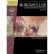 Burgmuller - 25 Progressive Studies, Opus 100: Schirmer Performance Editions Book Only, (Paperback)