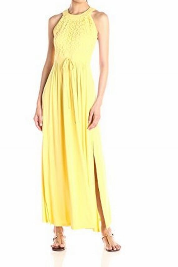 Calvin klein yellow dress Clearance