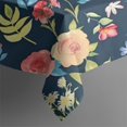 thumbnail image 5 of Pioneer Flower Floral Print Pattern Square Tablecloth,Waterproof Square Table Cover,Wipeable Spillproof Washable Table Cover for Home Kitchen Party Decor 42"X42"(107x107cm), 5 of 6