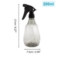 thumbnail image 4 of Unique Bargains 1 Pc Durable Hair Spray Bottles Hand Pressure Type Spray Bottles for Hair 200ml Gray, 4 of 6