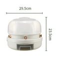 thumbnail image 3 of CNKOO Grain Storage Box Large Capacity Visible Design with Lid 360-Degree Rotatable Good Seal Effect Food Grade Clear Rice Grain Container Moisture-Proof Sealed Tank Home Supplies, 3 of 12