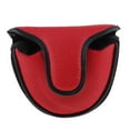 thumbnail image 1 of jinwen 1 Pce Couvre-Tête de Putter de Golf Maillet Doux Confortable Protecteur en PU et Couvre-Pouter Rouge, 1 of 9