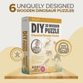 thumbnail image 4 of 3D Wooden Puzzles | Dinosaurs 6pc Bundle Set, 4 of 7