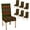 Red-green-plaid 5, variant on Red Green Plaid Chair Covers for Dining Room Set of 6,Christmas and New Year Tartan Plaid Scottish Pattern Spandex Stretch Dining Room Chair Cover,Removable Washable Kitchen