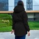 thumbnail image 5 of Puntoco Ropa de invierno para mujer, talla grande, abrigo de algodón de cuero con capucha, chaqueta de manga larga Puntoco Puntoco-1, 5 of 9