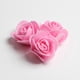 thumbnail image 3 of 100 piezas de cabeza de rosa artificial de espuma de PE para decoración de ramo de boda DIY 3,5 cm Rosa profundo, 3 of 9