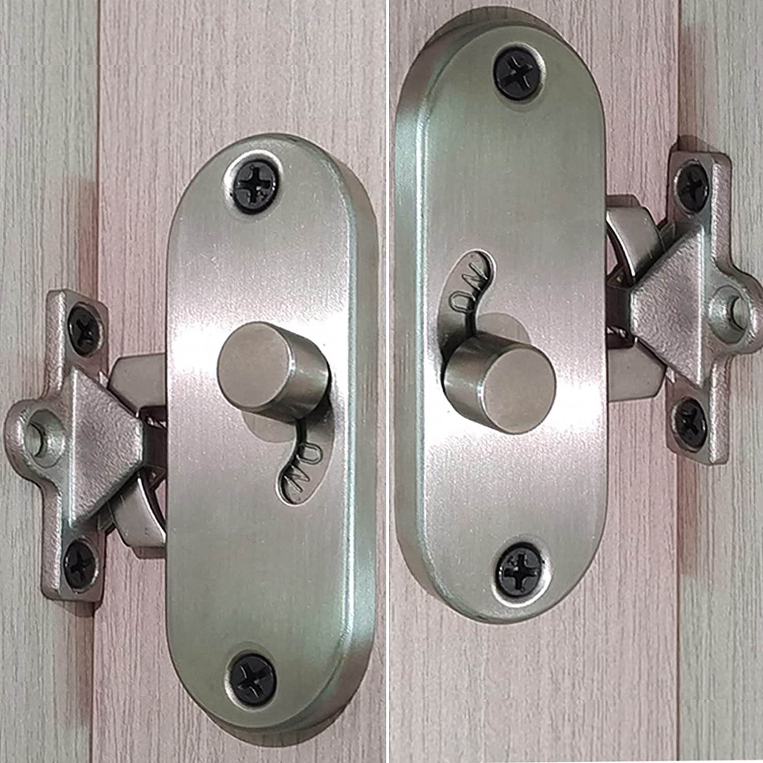 90 Degree Tumbler gate Lock, gate Lock Screen, Sliding barn Door Lock